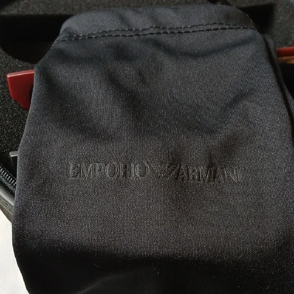 NWT Emporio Armani Men's EA4115 411 Black/maroon Frames/sunglasses - Picture 14 of 16